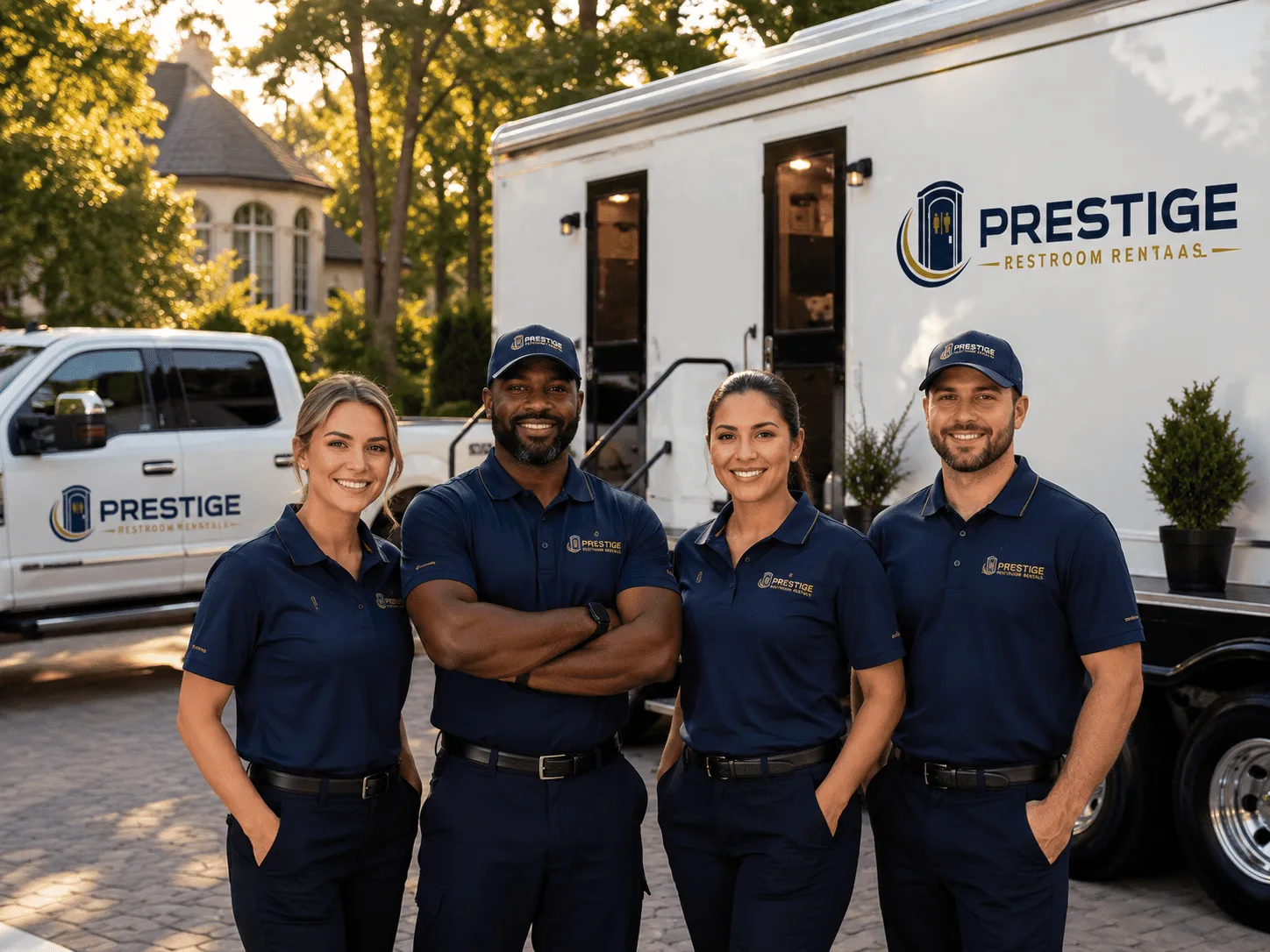 Trusted Luxury Portable Restrooms company in Roscoe, MN